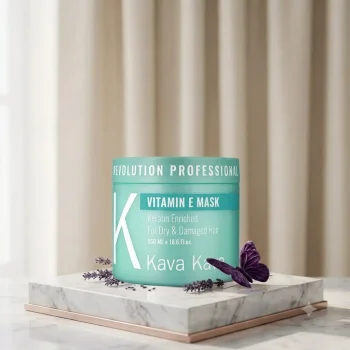 ماسك فيتامين اي Salt-free nourishing mask with vitamin E KAVA KAVA