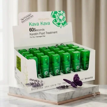 امبولات 60 ثانية كافا كافاKAVA KAVA 60 Second Keratin Ampoule
