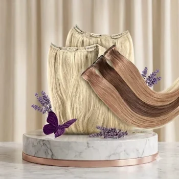 وصلات شعر كلبس Weft hair extension
